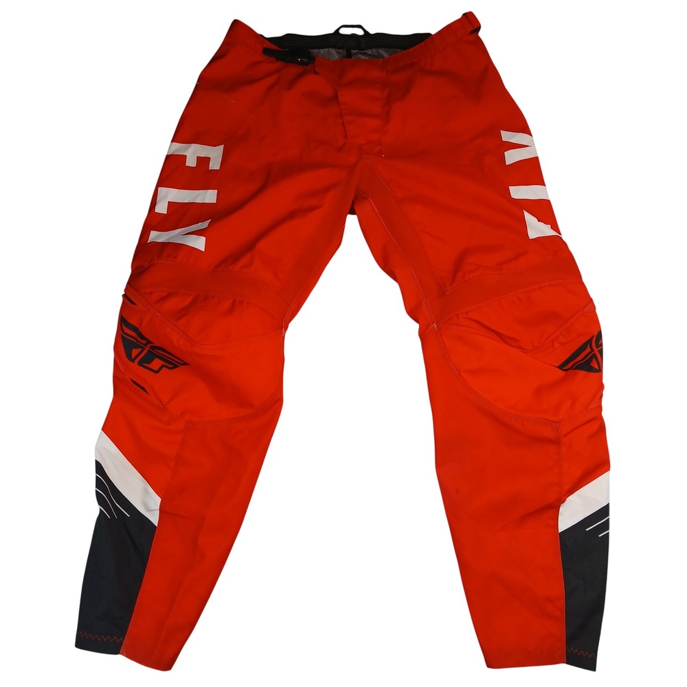 Fly Racing F-16 Motocross Pants Red Black White Mens Size 38 Dirt Bike Gear